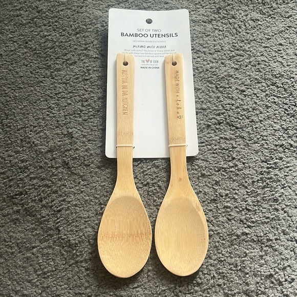 Aloha Wooden Spoons - Picture 1 of 3